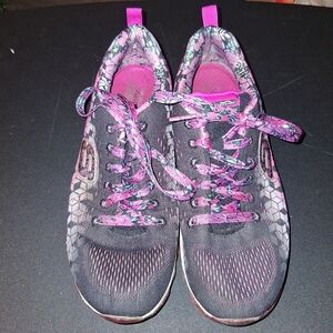 Skechers Skech-Air women's multi-color fashion sneakers. Size 5